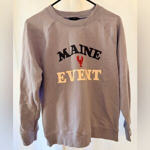 Womens J crew Maine Event Sweatshirt Medium